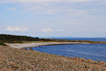 Image showing Rolling stone beach at Jomfruland