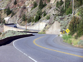 Image showing Winding Highway