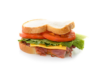 Image showing Corned Beef Sandwich