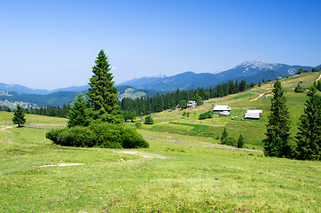Image showing mountain summer landscape 