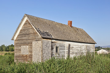 Image showing old abandoned farm house