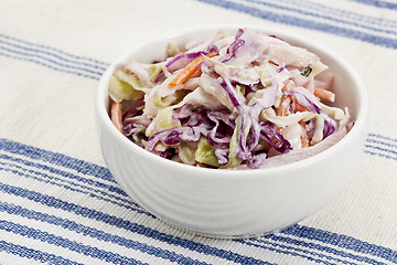 Image showing coleslaw side dish