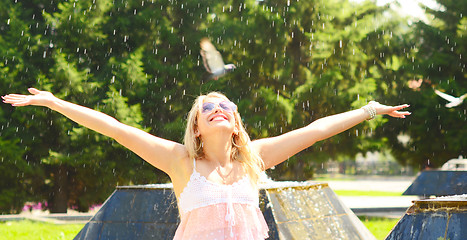 Image showing happy woman