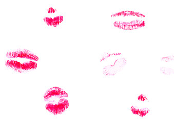 Image showing kisses