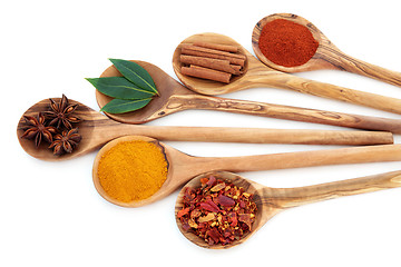 Image showing Oriental Spices