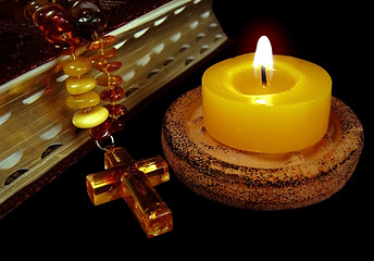 Image showing Belief candle