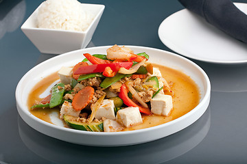 Image showing Thai Tofu Dish