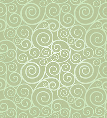 Image showing Elegant swirl seamless composition