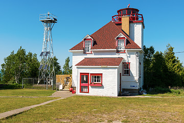 Image showing Cabot Head Lighthouse Bruce Peninsula, Ontario, Canada