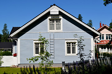 Image showing Scandinavian private house