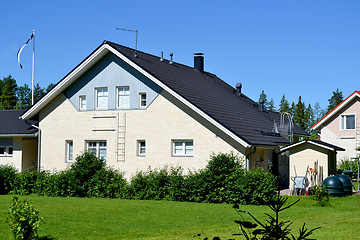 Image showing Scandinavian private house