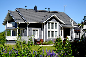 Image showing Scandinavian private house