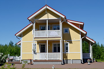 Image showing Scandinavian private house