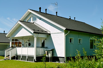 Image showing Scandinavian private house