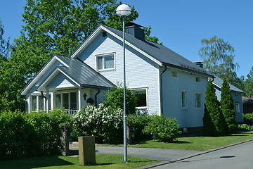 Image showing Scandinavian private house