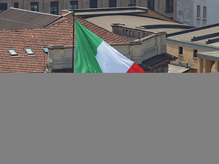 Image showing Italian flag