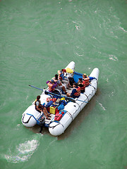 Image showing River Rafters