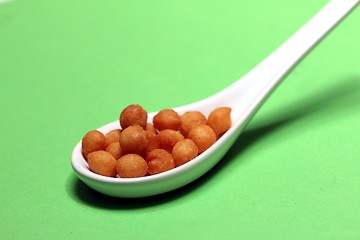 Image showing back pea spoon