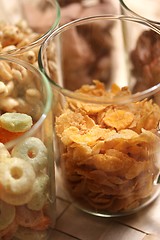 Image showing a mix of breakfast cereals