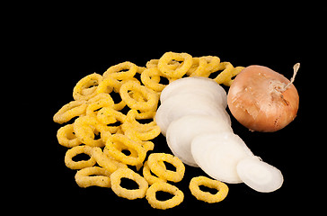 Image showing Onion rings