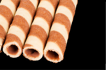 Image showing Rolled wafers