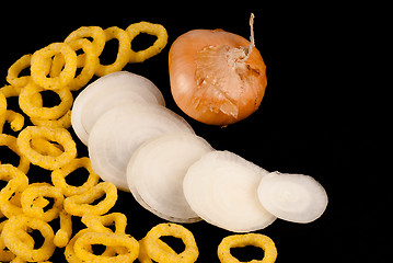 Image showing Onion rings