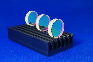 Image showing laser optics