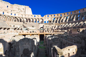 Image showing Ruins of Colosseum in Rome