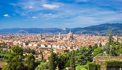 Image showing Florence old city