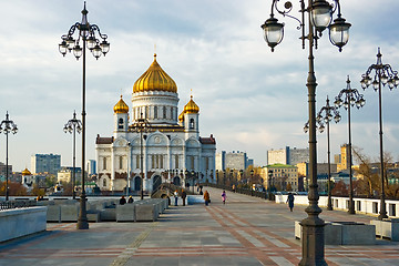 Image showing Cathedral of Christ the Saviour in Moscow