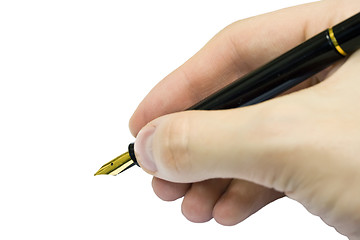 Image showing Hand writing