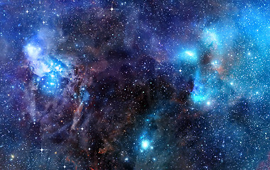 Image showing starry background of deep outer space