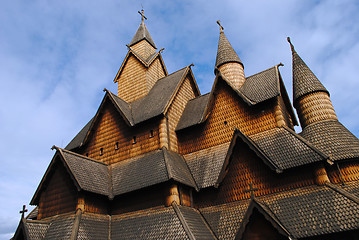 Image showing Heddal stave church