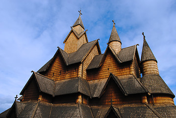 Image showing Heddal stave church