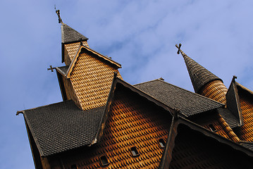 Image showing Heddal stave church