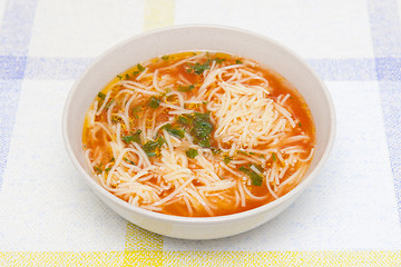 Image showing Tomato soup