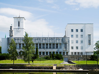 Image showing The Town Hall of Sandvika, Norway