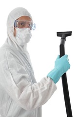 Image showing Professional cleaner isolated