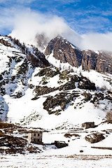 Image showing Sunny day on Alps