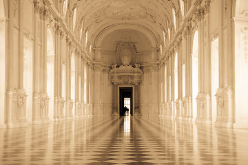 Image showing Italy - Royal Palace: Galleria di Diana, Venaria