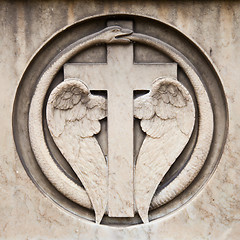 Image showing Cemetery architecture - Europe