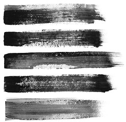 Image showing Ink strokes