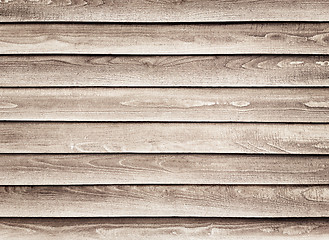 Image showing Wooden wall