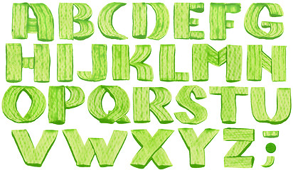 Image showing Alphabet