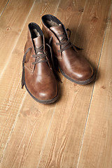 Image showing Brown shoes