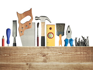 Image showing Carpentry background