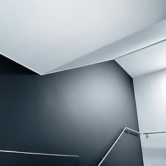 Image showing Empty stairway