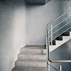 Image showing Empty stairway