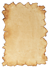 Image showing Aged paper