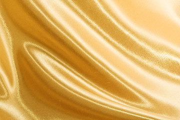Image showing Golden silk
